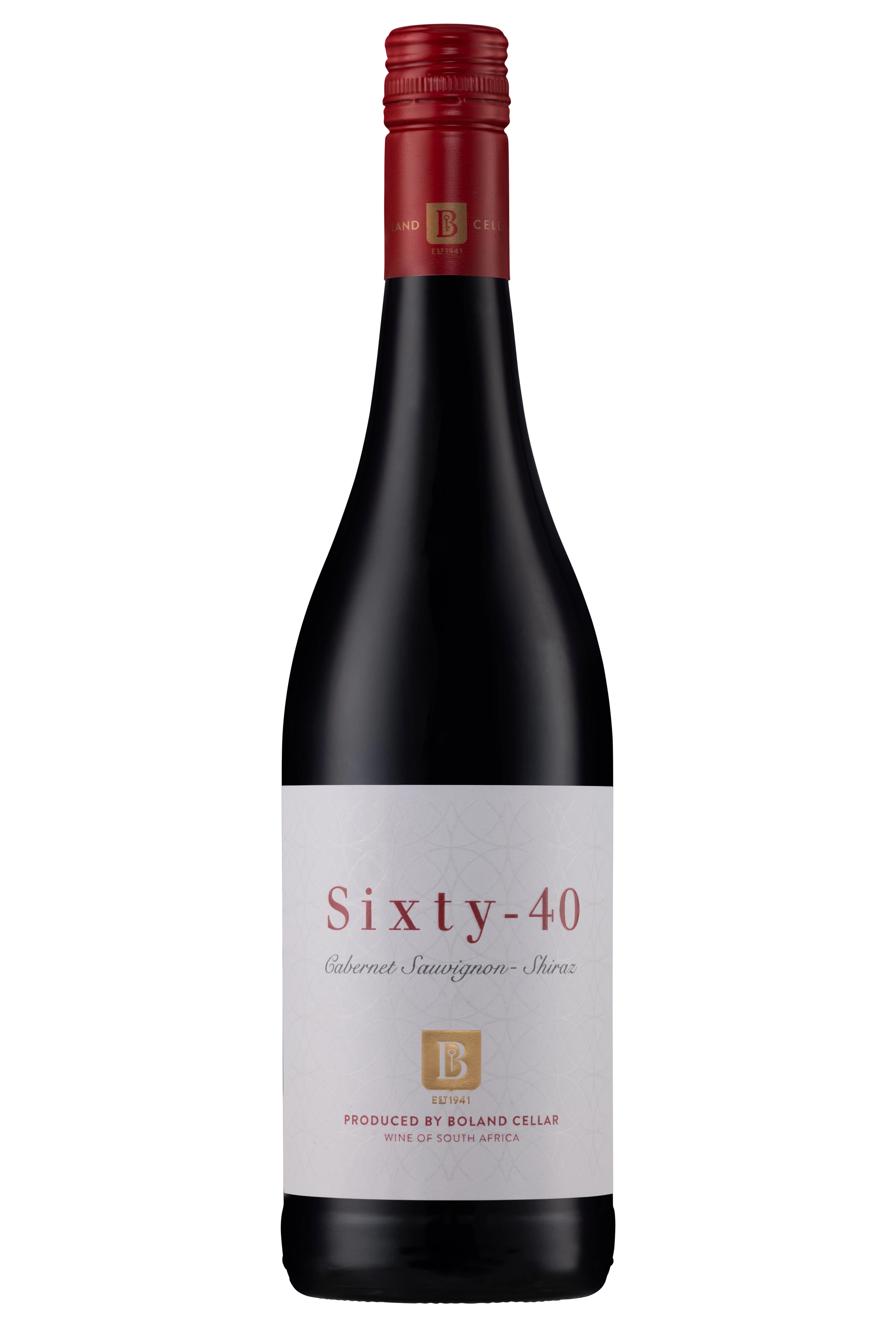 Sixty-40 Cabernet Sauvignon Shiraz bottle