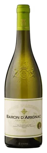Baron D Arignac White bottle