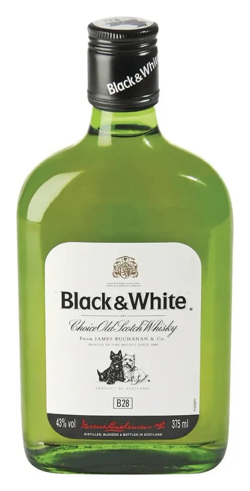 Black & White bottle