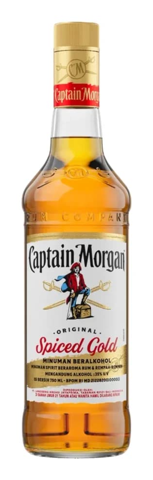 Captain Morgan Gold bottle