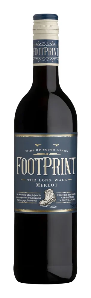 Footprint Merlot bottle