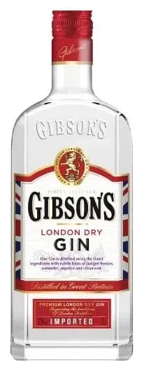 Gibson's London Dry Gin bottle