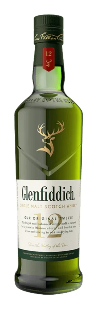 Glenfiddich 12 Years bottle