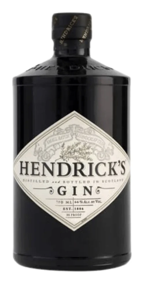 Hendrick's Gin bottle