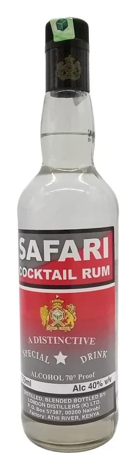 Safari Rum product