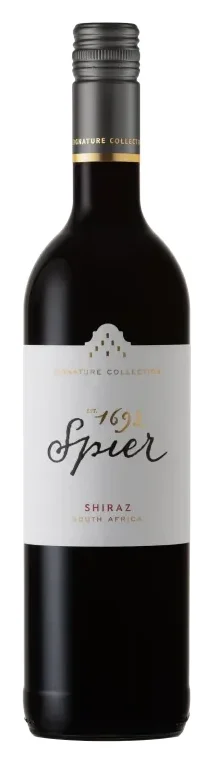 Spier Signature Shiraz bottle