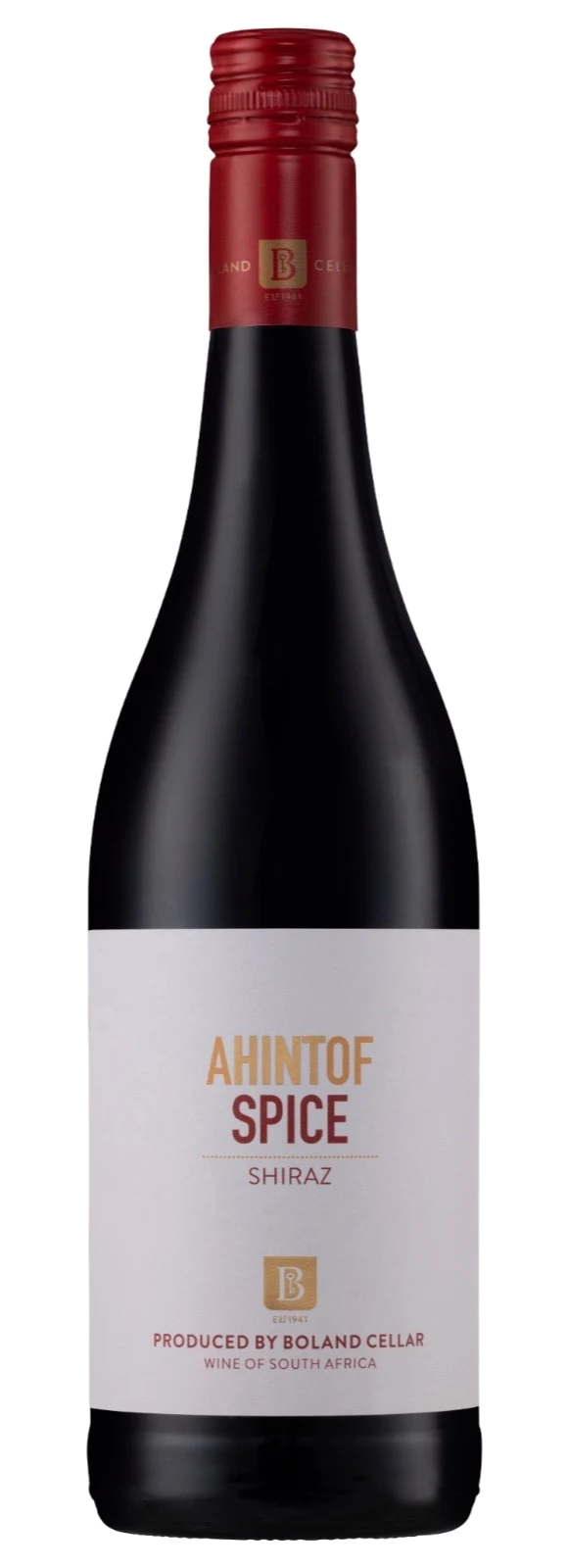 Ahintof Spice Shiraz bottle